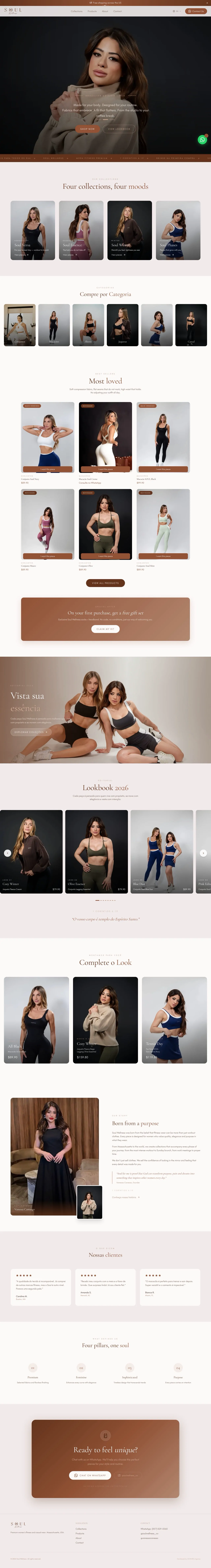 Site Soul Wellness no ar
